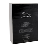 Jaguar perfume packaging with brand logo on a black background
