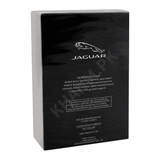 Jaguar perfume packaging with brand logo on a black background