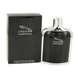 Jaguar Classic Black perfume bottle and packaging on a white background
